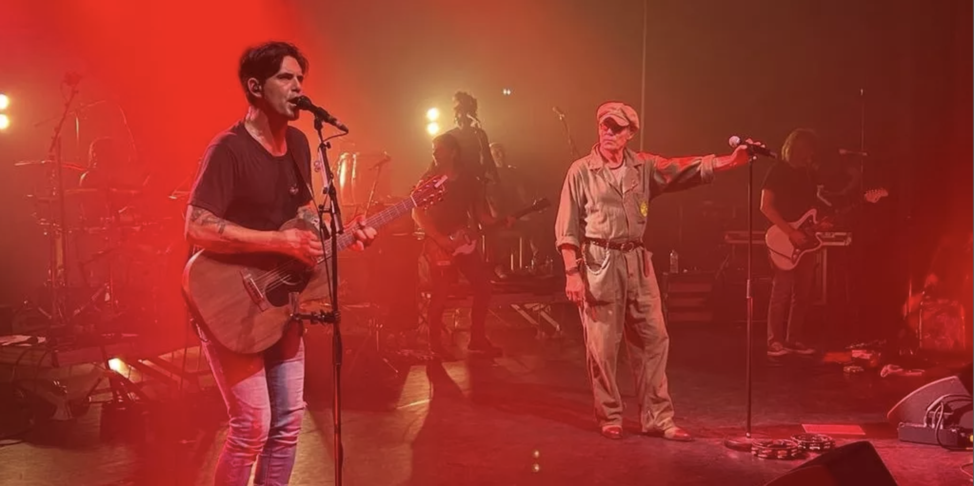 Gérard Lanvin et Manu Lanvin en concert au Paris Guitar Festival 2025